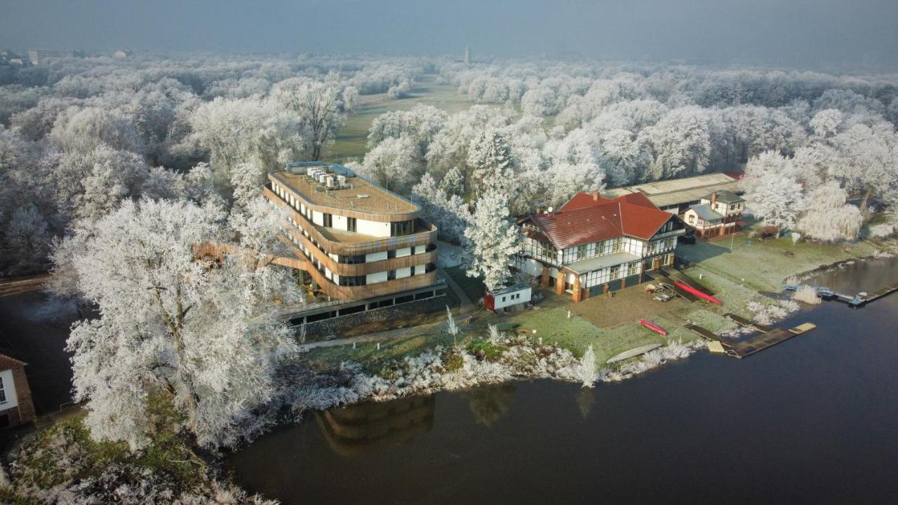 Das Elb Boardinghouse Hotel Restaurant Magdeburg Eksteriør billede